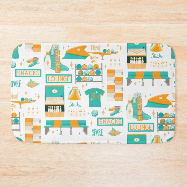 Item preview, Retro Bowling designed and sold by jenbucheli.