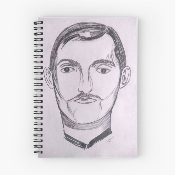 Aperçu de l'œuvre Portrait d'Edvard Munch. 2011. créée et vendue par suzyinqc.