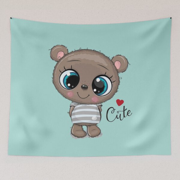 Item preview, CuteTeddy bear designed and sold by Katicats.