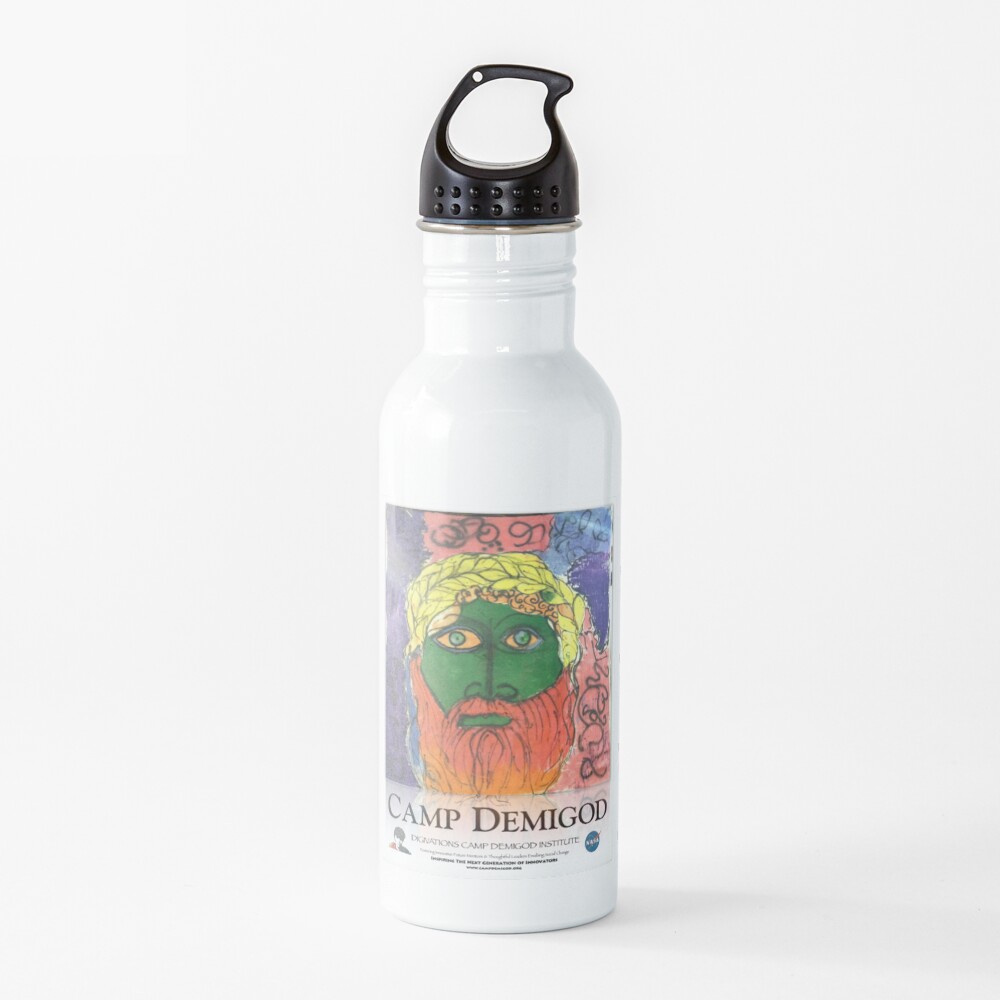 Zeus! Camp Demigod Poster Water Bottle