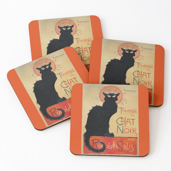 Item preview, La Tournée Du Chat Noir vintage 1896 Paris poster designed and sold by SolidEarthArt.