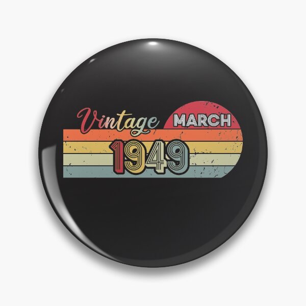 Item preview, Sunset Vintage March 1949 , Retro March Birthday , Born In 1949 , Funny Gift Ideas for Birthday designed and sold by biigshow.