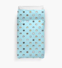 Neko Atsume Pattern (Bright) Duvet Cover