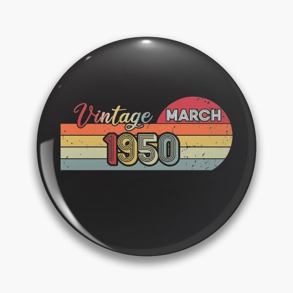Item preview, Sunset Vintage March 1950 , Retro March Birthday , Born In 1950 , Funny Gift Ideas for Birthday designed and sold by biigshow.