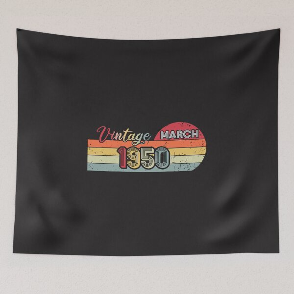 Item preview, Sunset Vintage March 1950 , Retro March Birthday , Born In 1950 , Funny Gift Ideas for Birthday designed and sold by biigshow.