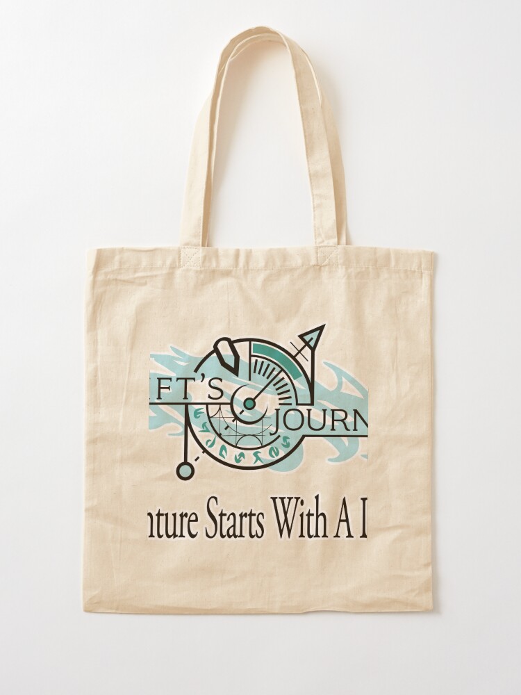 Thumbnail 2 of 5, Tote Bag, Adventure Starts With A Dream designed and sold by PickledAuthor.