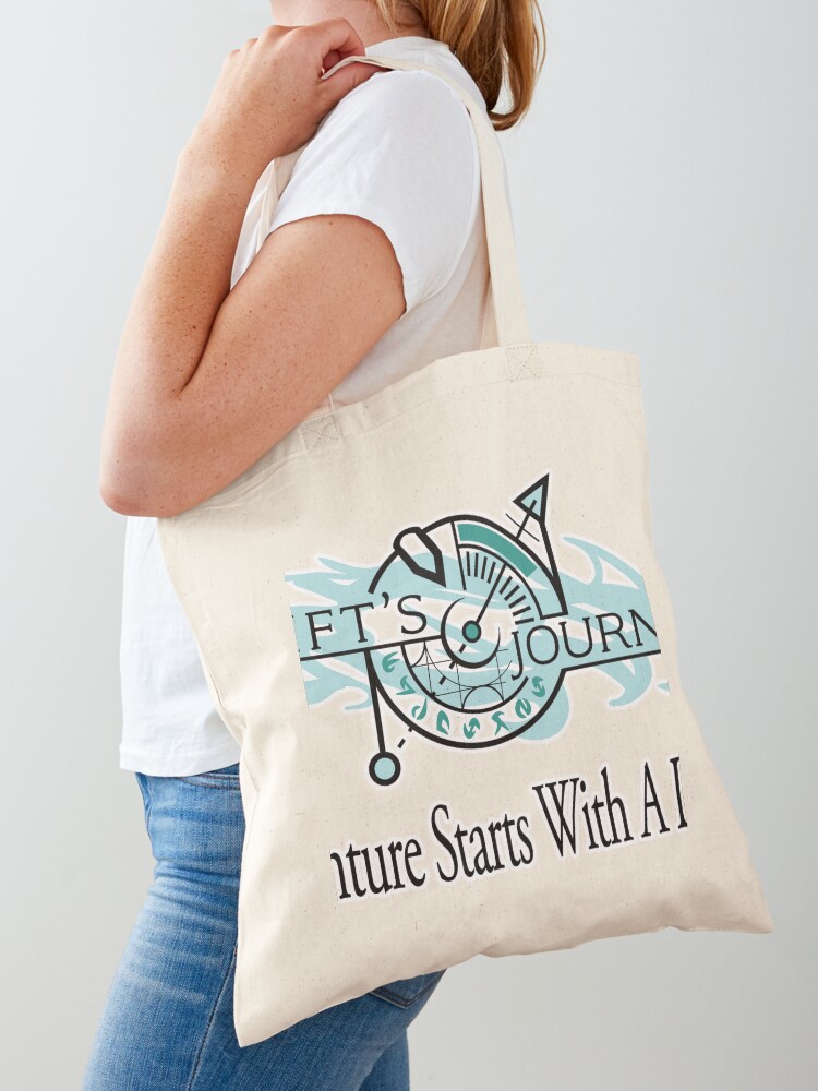Thumbnail 1 of 5, Tote Bag, Adventure Starts With A Dream designed and sold by PickledAuthor.