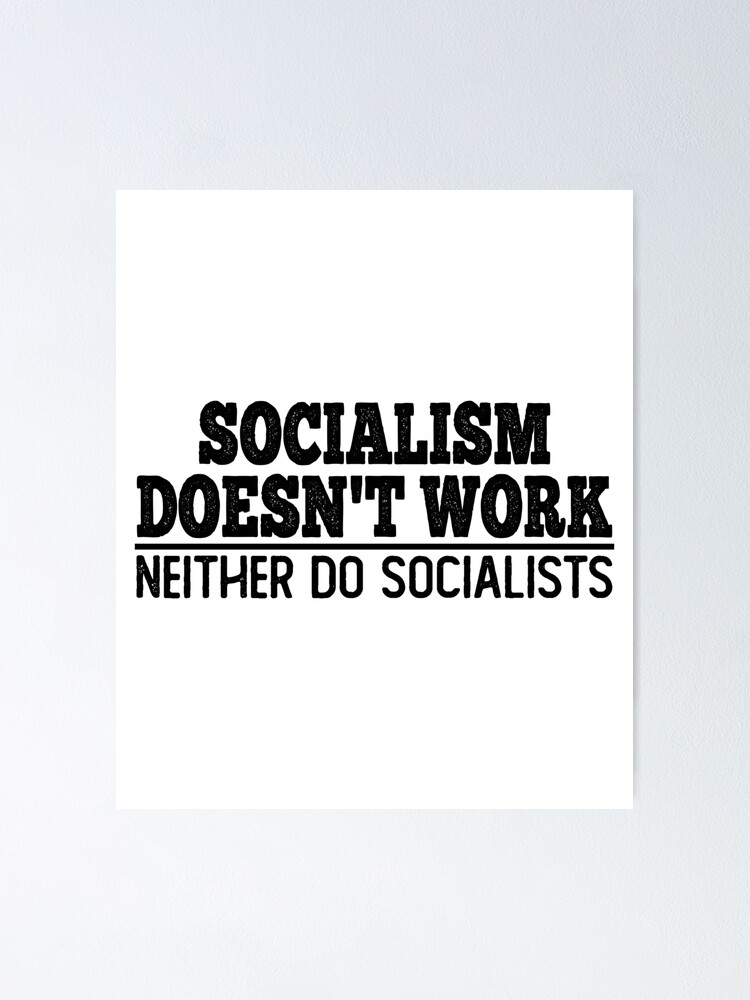 Funny Anti Socialism Quote Anti Socialist Meme Pro Capitalist Shirt  Greeting Card for Sale by drwigglebutts