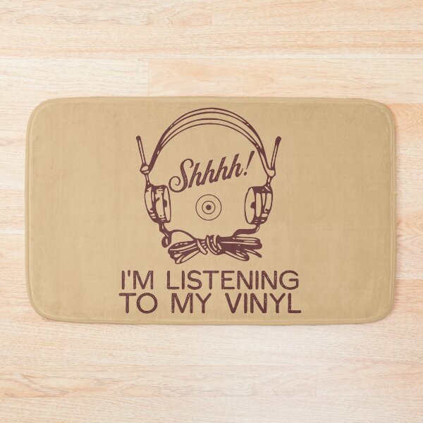 Item preview, Vinyl  shhh! I'm listening to my vinyl designed and sold by sandpiperstudio.