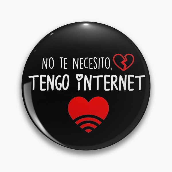 Item preview, No te necesito, tengo internet BLANCO designed and sold by Fulgenl.