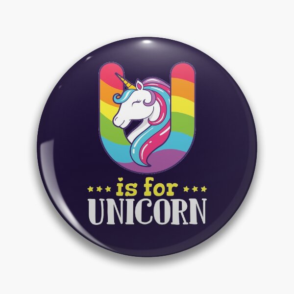 Item preview, U Is For Unicorn designed and sold by jaygo.