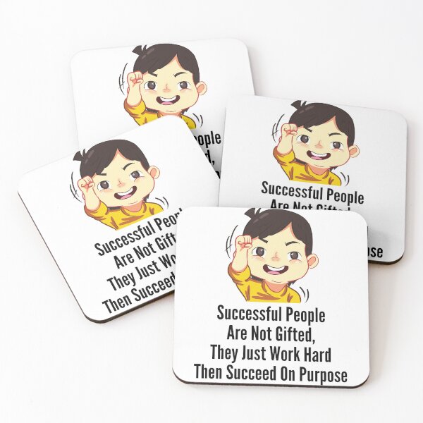 Item preview, Successful People Are Not Gifted, They Just Work" Hard Then Succeed On Purpose" designed and sold by Designs-DA.