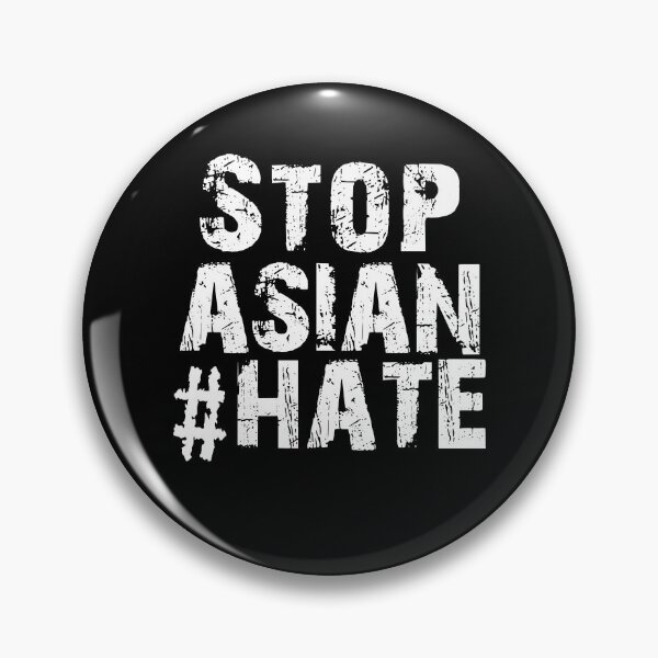 Item preview, Stop Asian Hashtag Hate in White designed and sold by Darcy777.