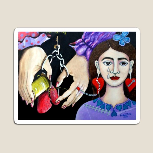Item preview, The woman with wounded soul designed and sold by Madalena Lobao-Tello.