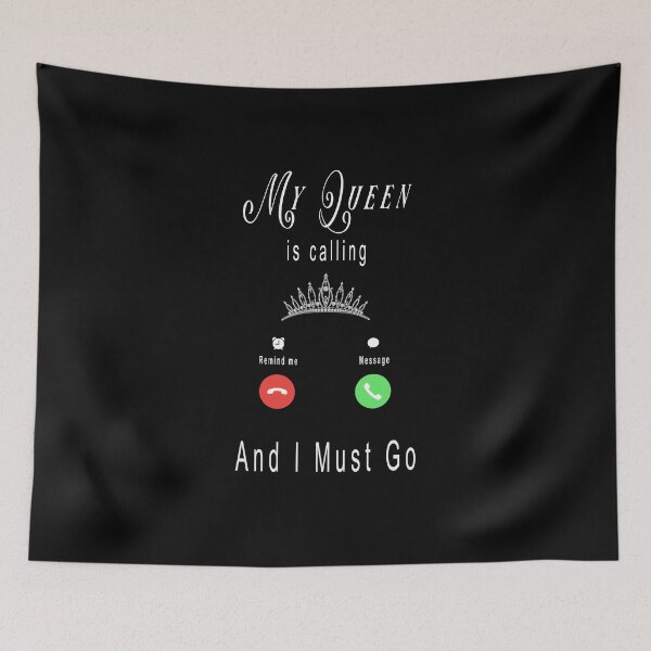 Item preview, My Queen is Calling. I Must Go designed and sold by Williams Anderson.