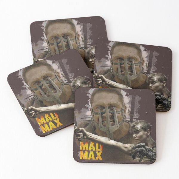 Item preview, Mad Max Fury Road movie poster in Watercolor style designed and sold by PatyEmiko.