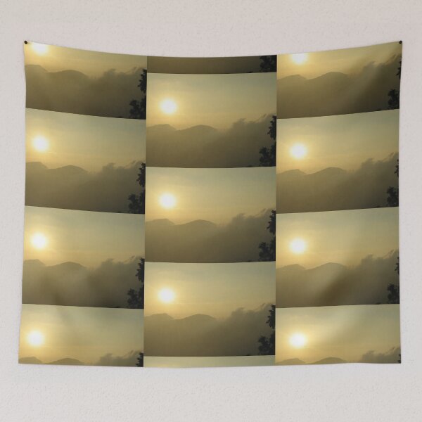 Item preview, Sunset Over The Mountains in Taiwan designed and sold by BeatPoet.