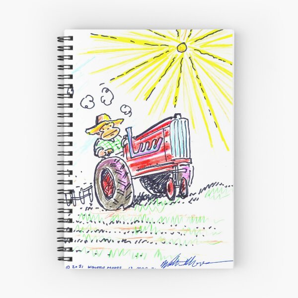 Item preview, Farmer Ape Drives a Big Red Tractor designed and sold by Walter Moore.