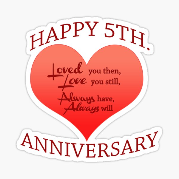 LittleBlueDeer 5th anniversary for him,5th anniversary for couple,5 years  anniversary,5th wedding anniversary,5
