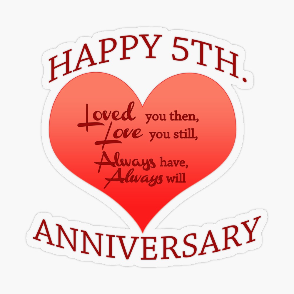 5th. Anniversary