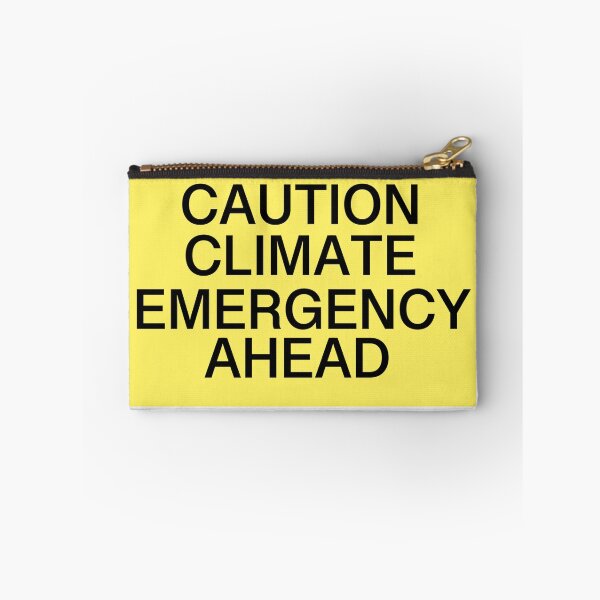 Item preview, Caution Climate Emergency Ahead designed and sold by rachelcantinart.