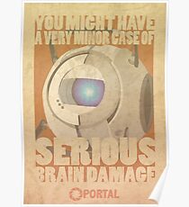 Portal Propaganda Poster - Wheatley Poster