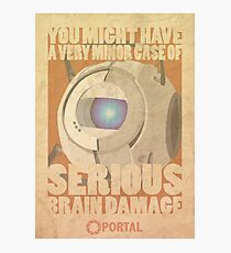 Portal Propaganda Poster - Wheatley Photographic Print