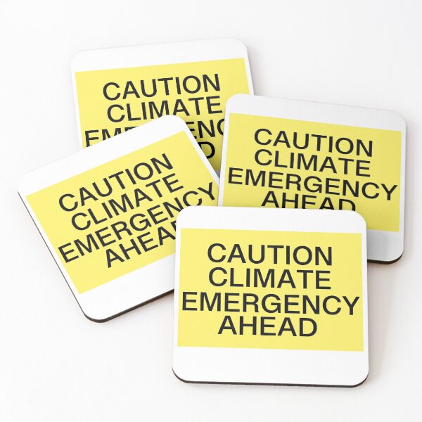 Item preview, Caution Climate Emergency Ahead designed and sold by rachelcantinart.
