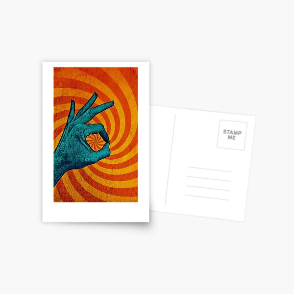 The eye of hypno Postcard