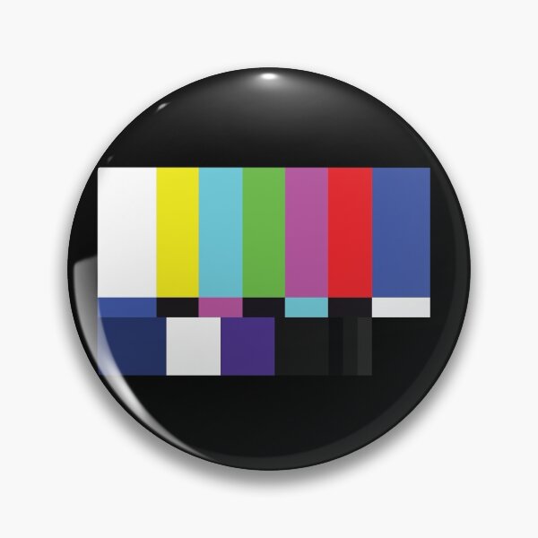 Item preview, No Signal SMPTE TV COLOR BARS TEST PATTERN designed and sold by popcultutrenerd.