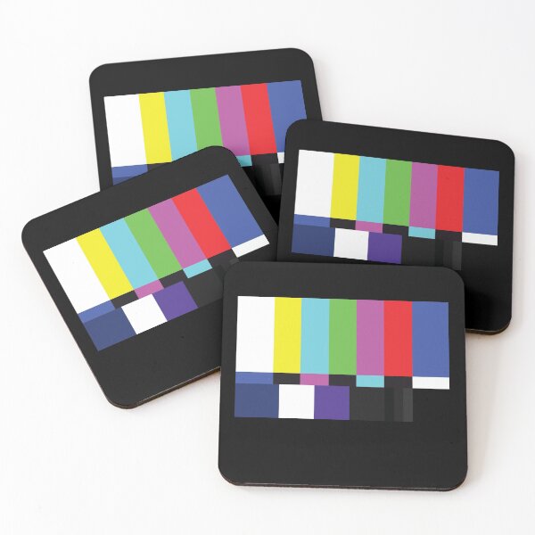 Item preview, No Signal SMPTE TV COLOR BARS TEST PATTERN designed and sold by popcultutrenerd.