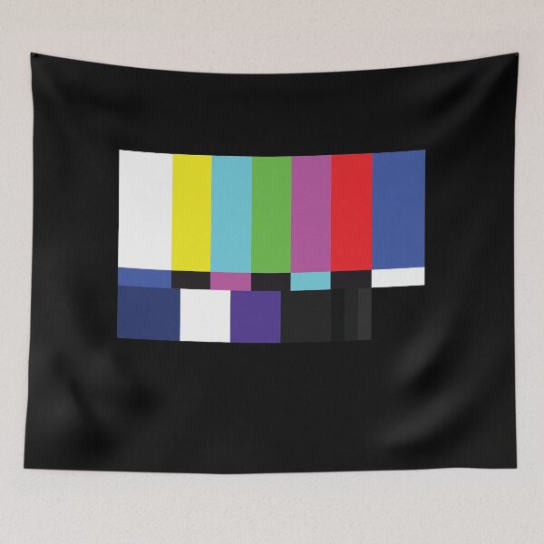 Item preview, No Signal SMPTE TV COLOR BARS TEST PATTERN designed and sold by popcultutrenerd.