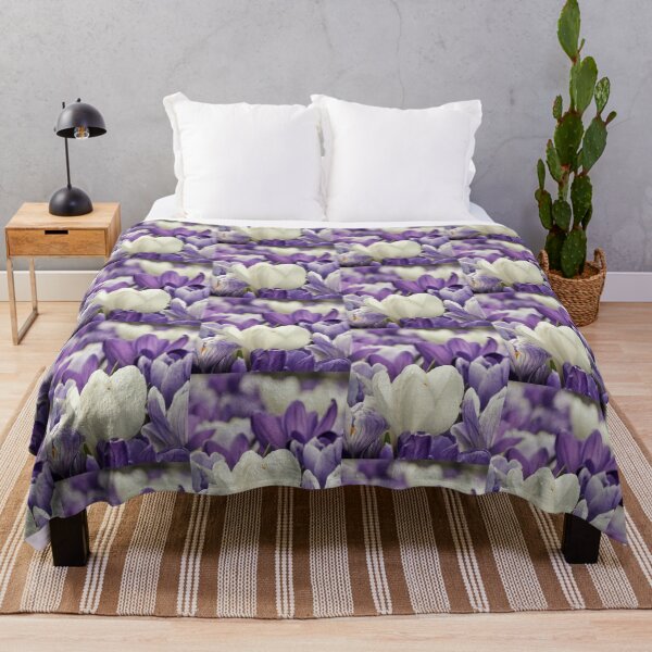 Item preview, Purple and White flowers designed and sold by Tati Tamura.