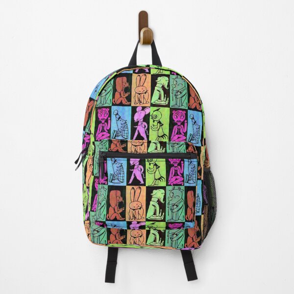 Item preview, Weird animals pop art kids adults strange caricatures designed and sold by SolidEarthArt.