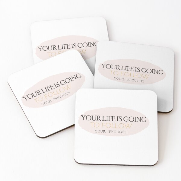 Item preview, Your life is going to follow your thought designed and sold by Badrart.