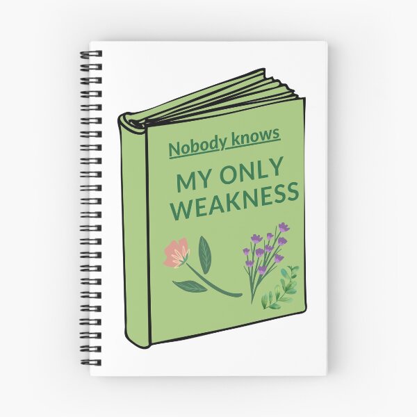 Item preview, Nobody knows my only weakness designed and sold by frovin.