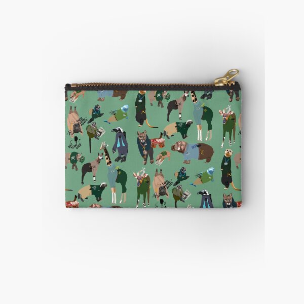 Item preview, A is for Animals as Zookeepers,Animals as Zookeepers Artwork – Playful Wildlife Illustration and Fun Keeper Design designed and sold by PrettylittlepastelUk.