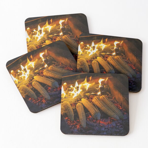 Item preview, Traditional way of roasting corn in Bosnia designed and sold by Mahirov Shop.