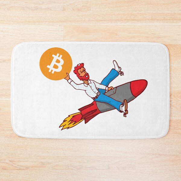 Artikelvorschau, Bitcoin BTC, Cryptocurrency Cowboy entworfen und verkauft von WinningUniverse.