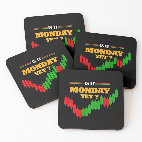 Item preview, Funny Stock Market Gift is it monday yet designed and sold by amedo14.
