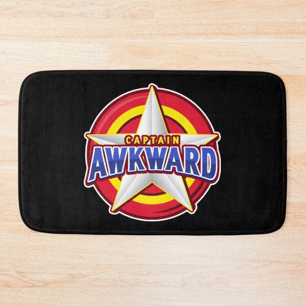 Aperçu de l'œuvre Capitaine Awkward créée et vendue par RedsStickerShop.