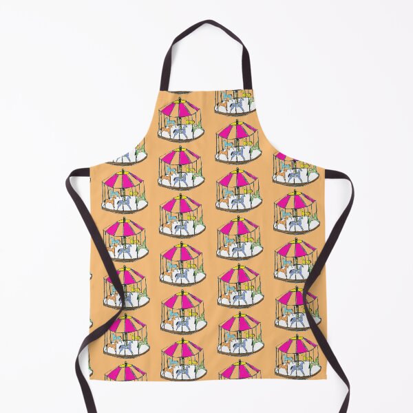 Item preview, Whimsical Carousel Folk Art Style designed and sold by Karen Del Pellegrino.