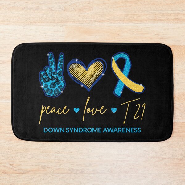 Item preview, Peace Love T21 - Down Syndrome Awareness I designed and sold by Lemon Pepper.