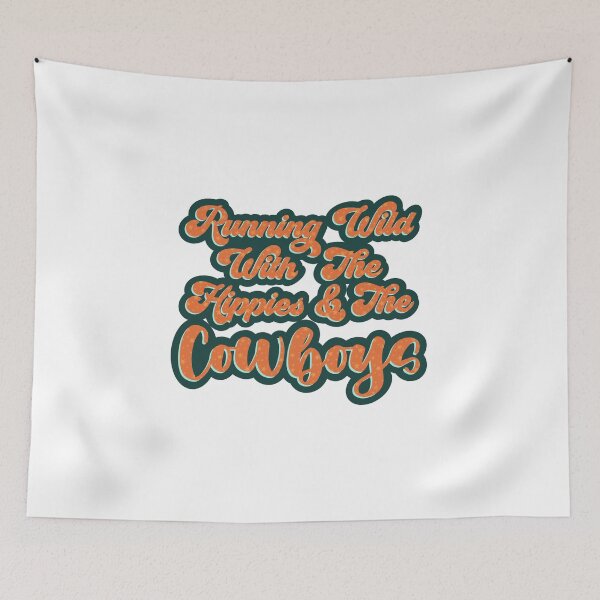 Item preview, Running Wild with the Hippies & the Cowboys designed and sold by paytoncooley.