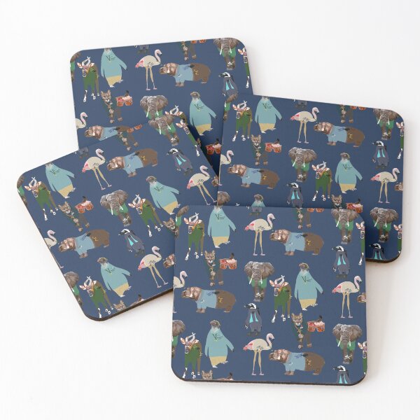 Item preview, Animals as Zookeepers,Animals as Zookeeper Illustration – Playful Wildlife Keeper Artwork designed and sold by PrettylittlepastelUk.