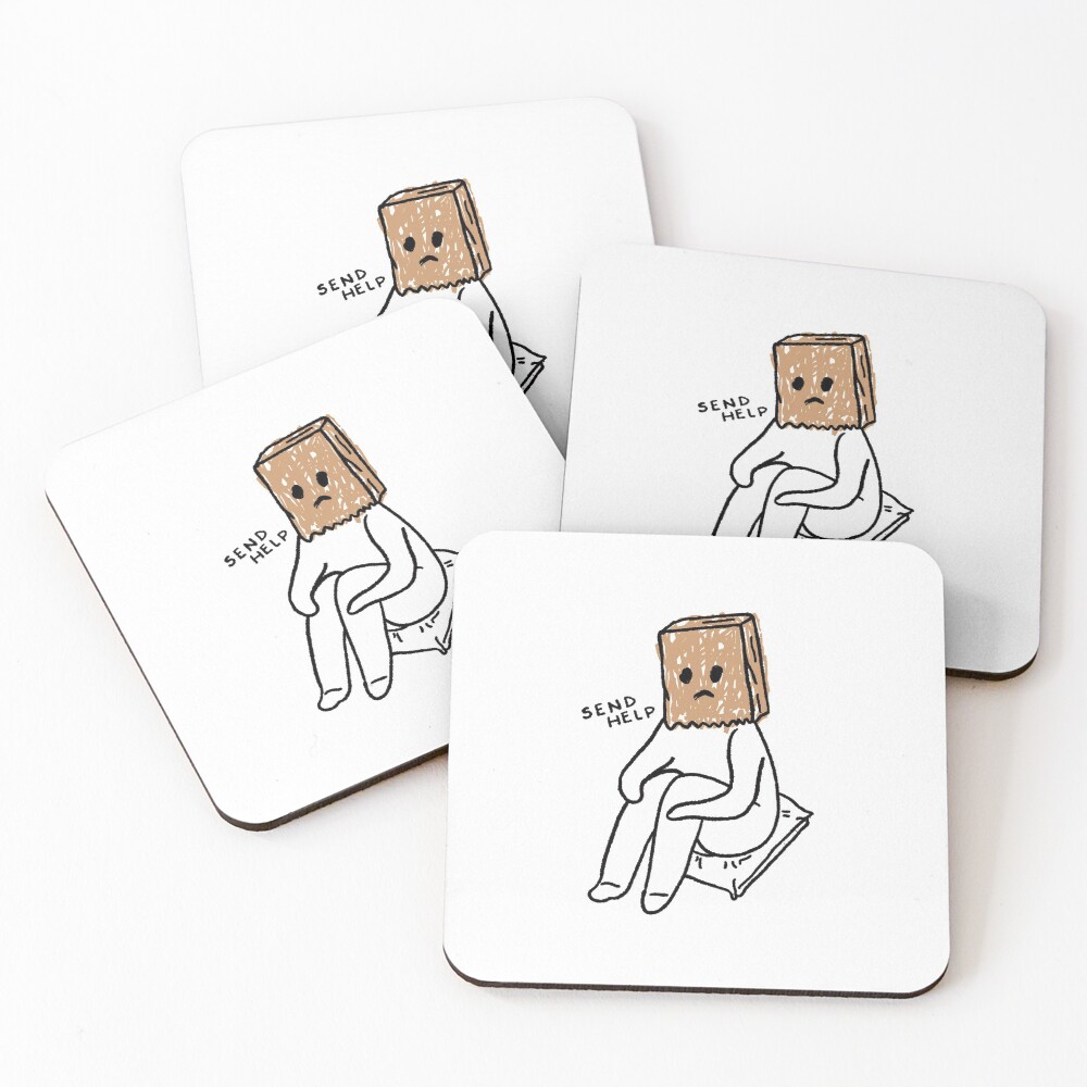 Item preview, Coasters (Set of 4) designed and sold by RedsStickerShop.