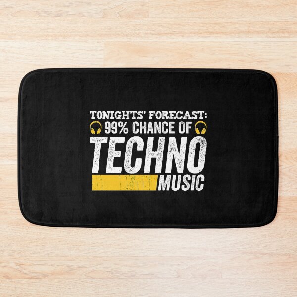Item preview, Techno Music Rave Funny designed and sold by mBshirts.
