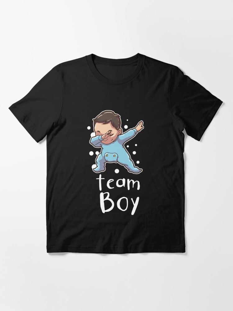 Gender Reveal Team Boy Baby Shower | Essential T-Shirt