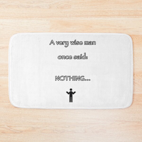 Item preview, A wise man said designed and sold by janraydesigns.