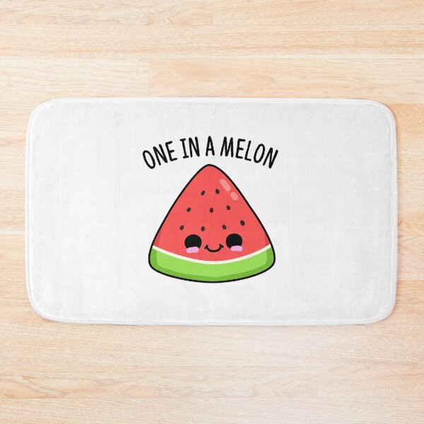 Item preview, One In A Melon Funny Watermelon Puns  designed and sold by punnybone.